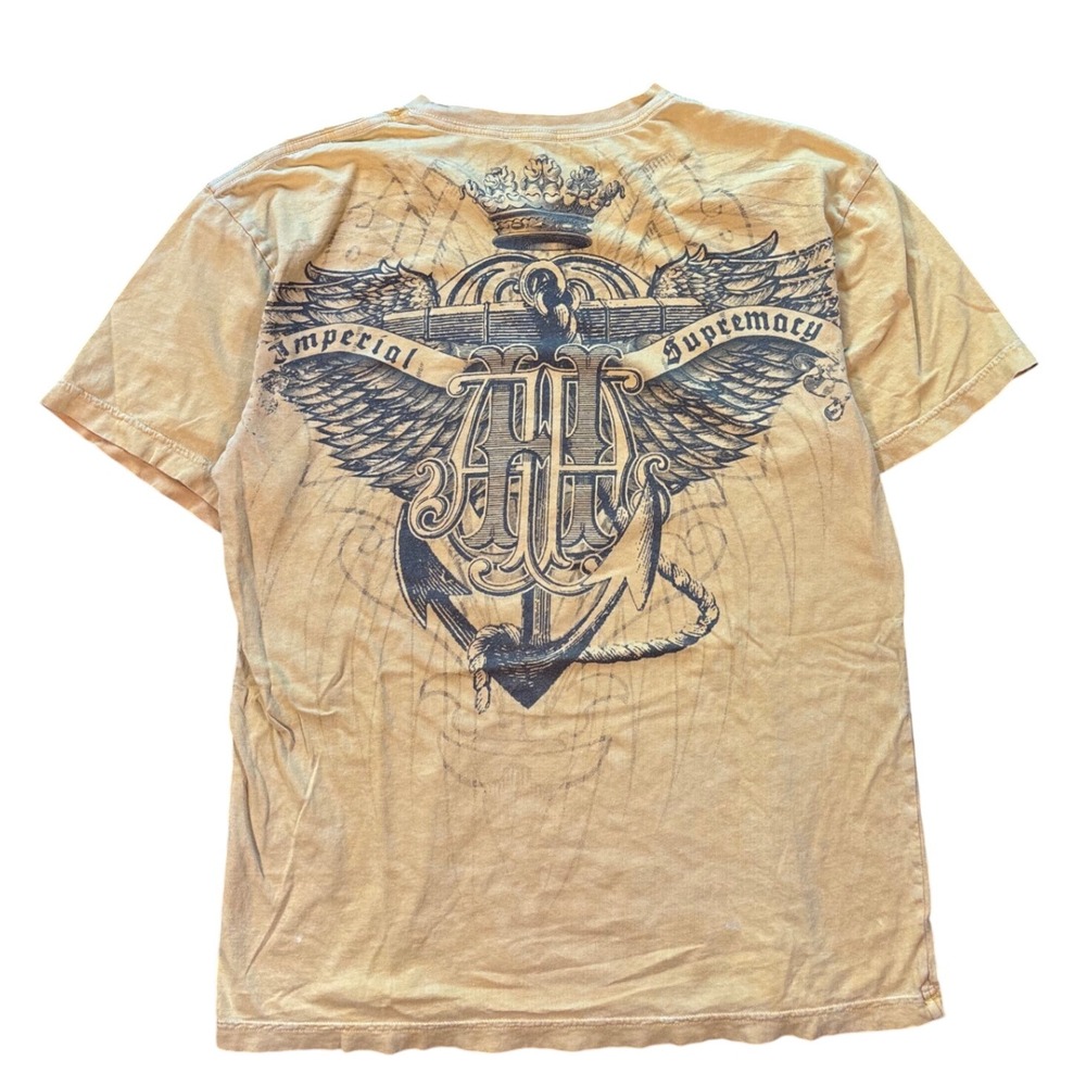 Y2K Helix Imperial Supremacy Grunge T Shirt Size L
